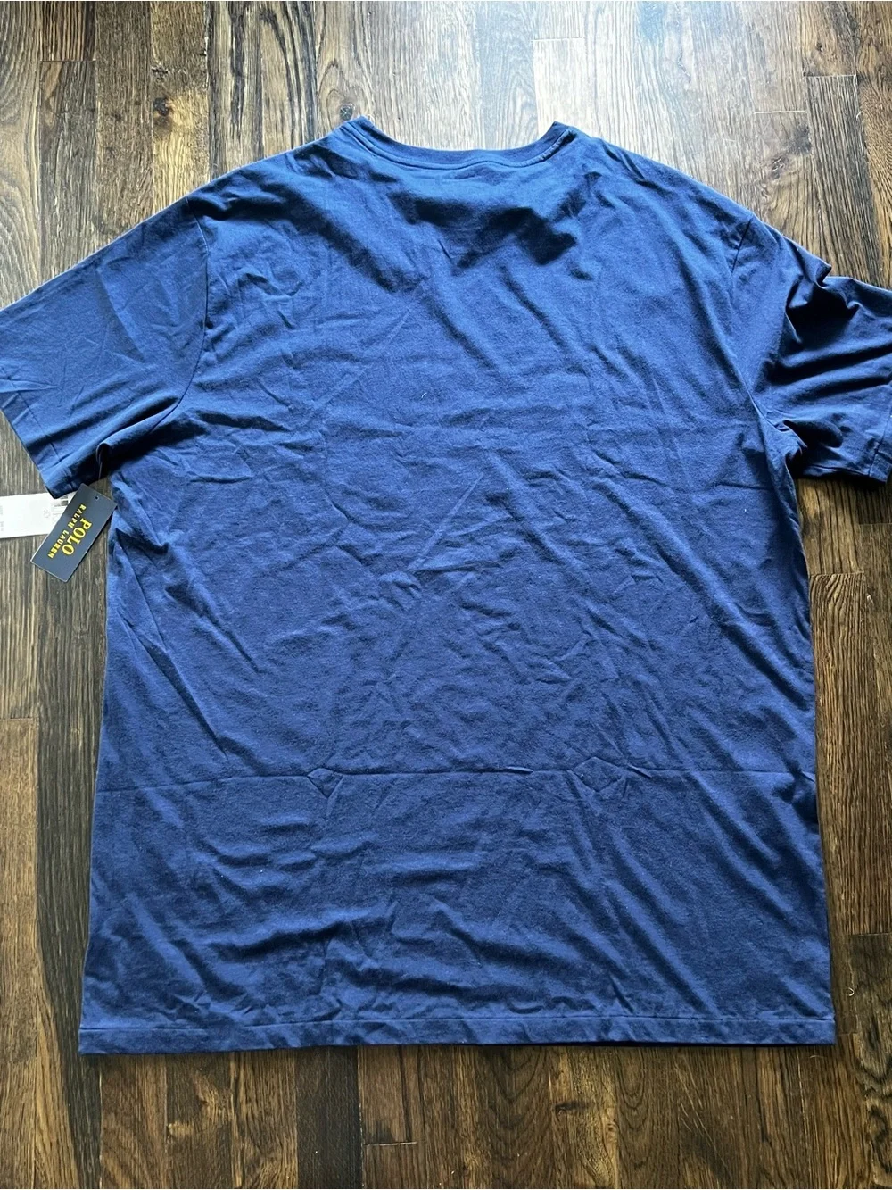Polo by Ralph Lauren Men's Navy Graphic Logo Tee 2XLT